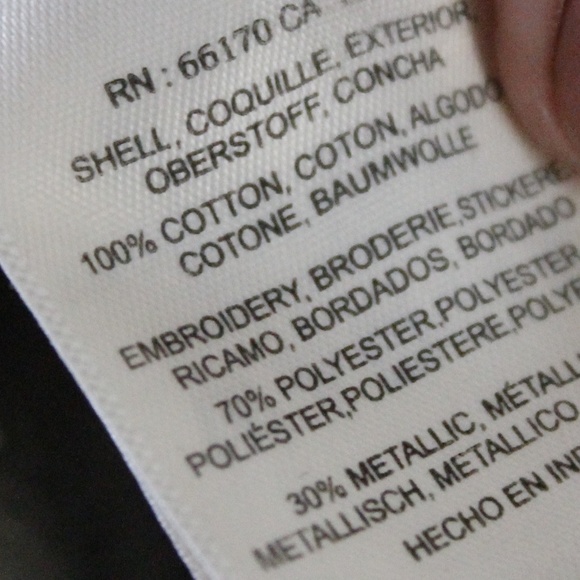 Anthropologie Chevron Cotton Blouse - Picture 7 of 7